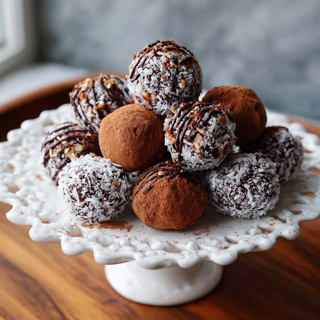 2‑Ingredient Chocolate Truffles - 2 Ingredient Chocolate Truffles