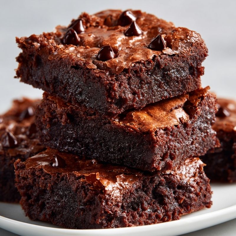 Indulgent Cottage Cheese Protein Brownies