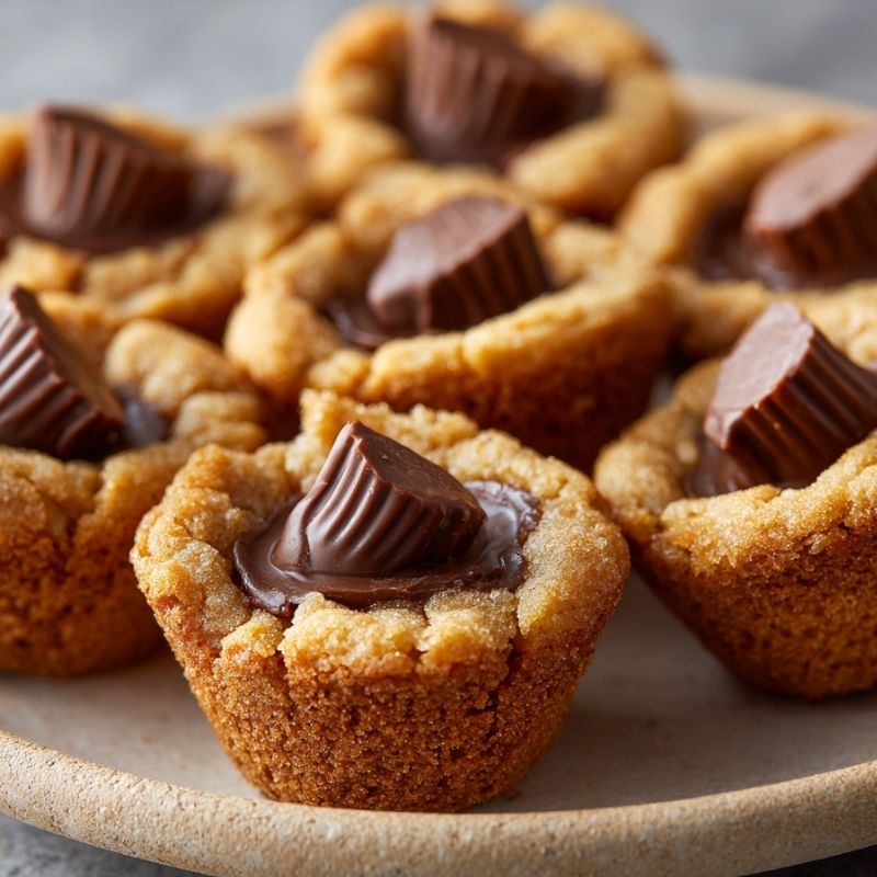 Melt-In-Your-Mouth Reese’s Cookie Cups