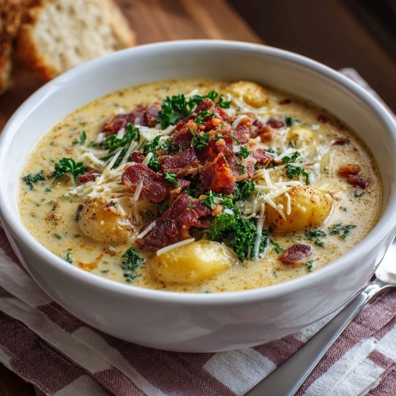 Wholesome Bacon Cheddar Gnocchi Soup - PP42 Thumb Wholesome Bacon Cheddar Gnocchi Soup