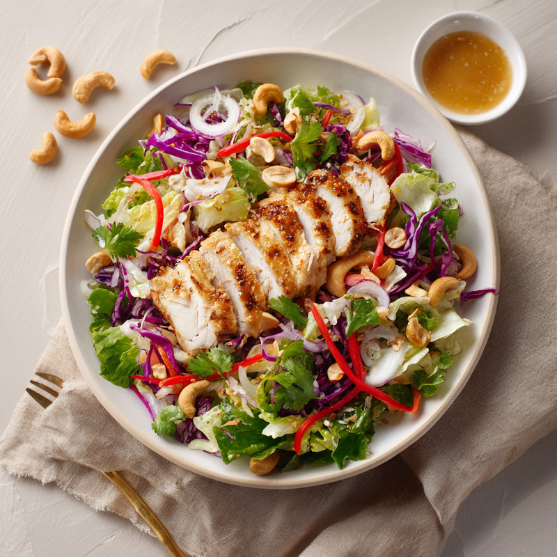 Irresistible Chicken Cashew Crunch Salad