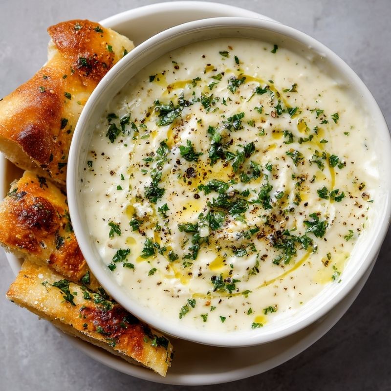 Buttery Garlic Sauce For Pizza