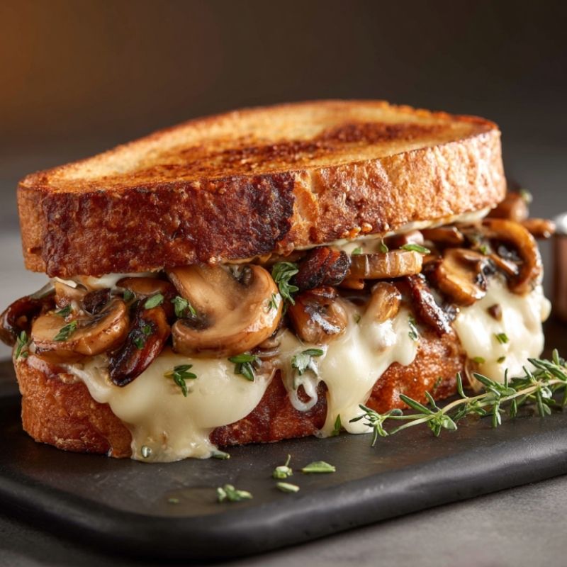 Rustic Swiss Mushroom Melt