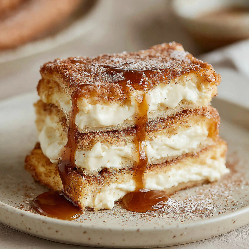 Creamy Churro Cheesecake