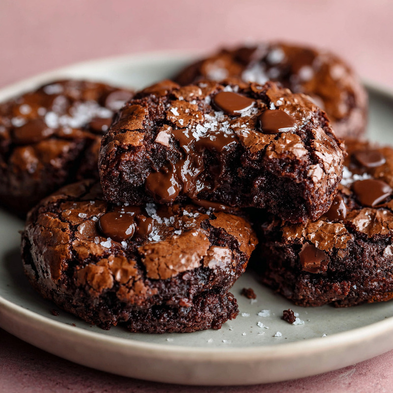 Luscious Fudgy Chewy Brookies