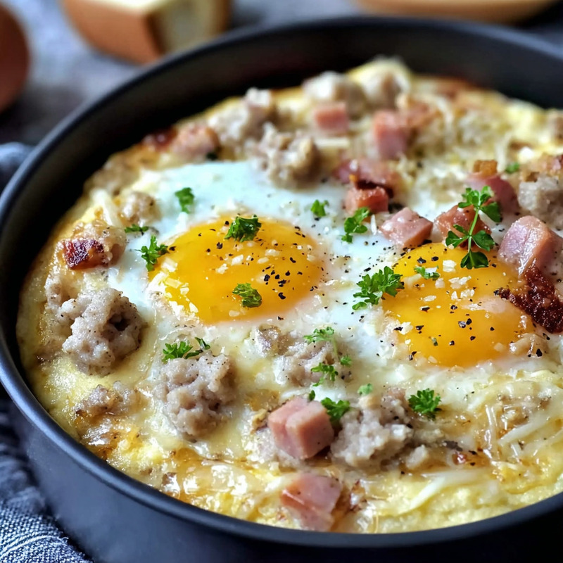 Flavor-Packed Mountain Man Crock Pot Breakfast