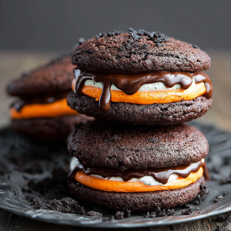 Quick Halloween Whoopie Pies