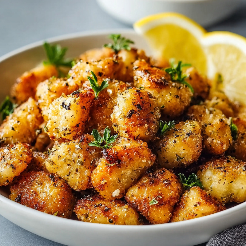 Savory Air Fryer Lemon Chicken Bites