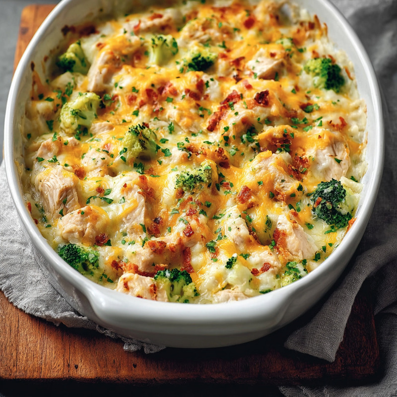 Zesty Low Carb Chicken Casserole