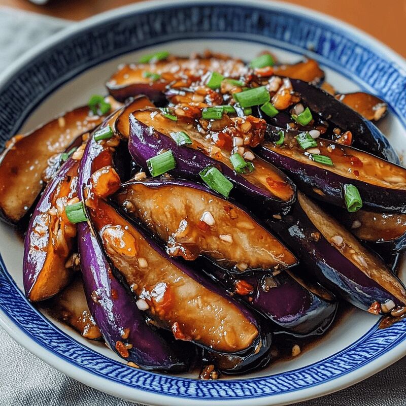 Rich Eggplant With Garlic Sauce