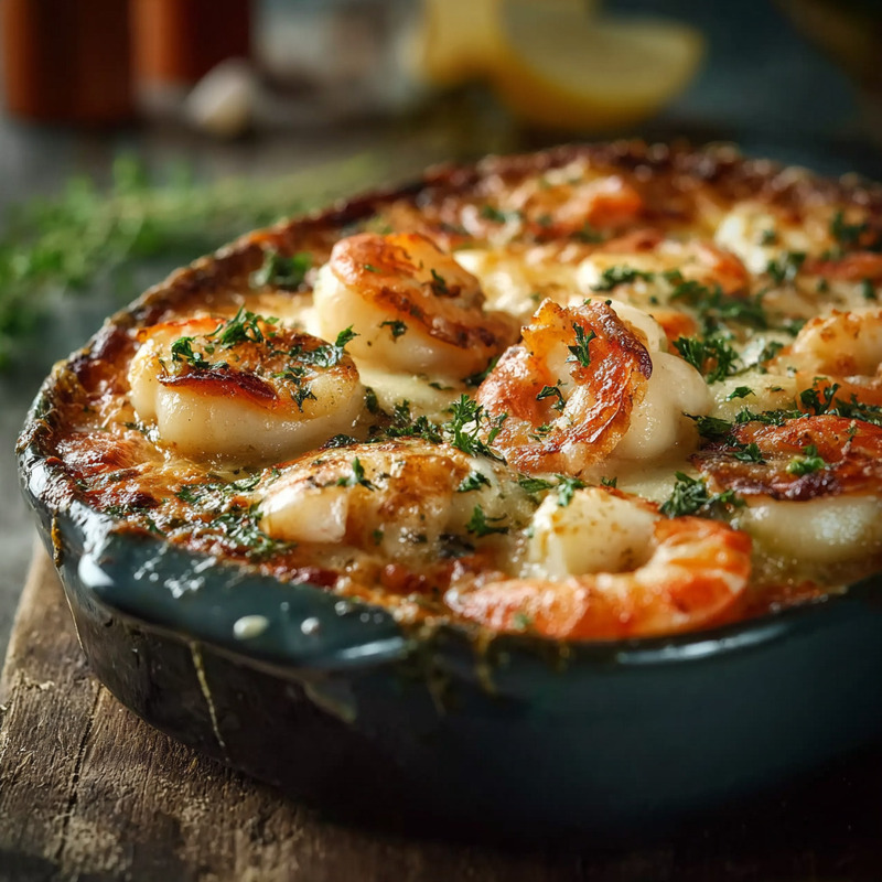 Elegant Seafood Cassolette