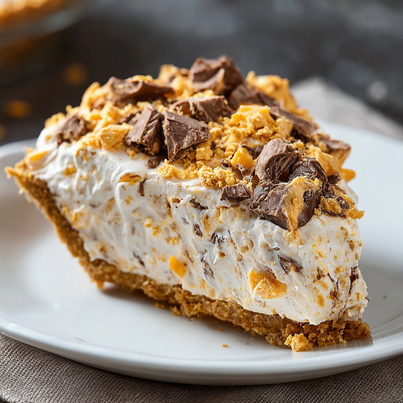 Indulgent Butterfinger Pie - PP198 Thumb Indulgent Butterfinger Pie