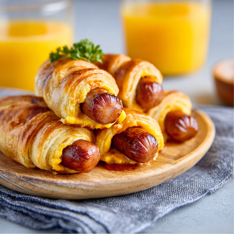 Easy Breakfast Pigs In A Blanket