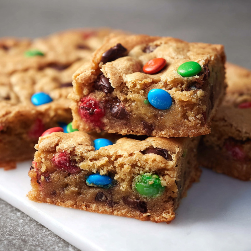 Irresistible M&M Cookie Bars - PP230 Thumb Irresistible MM Cookie Bars