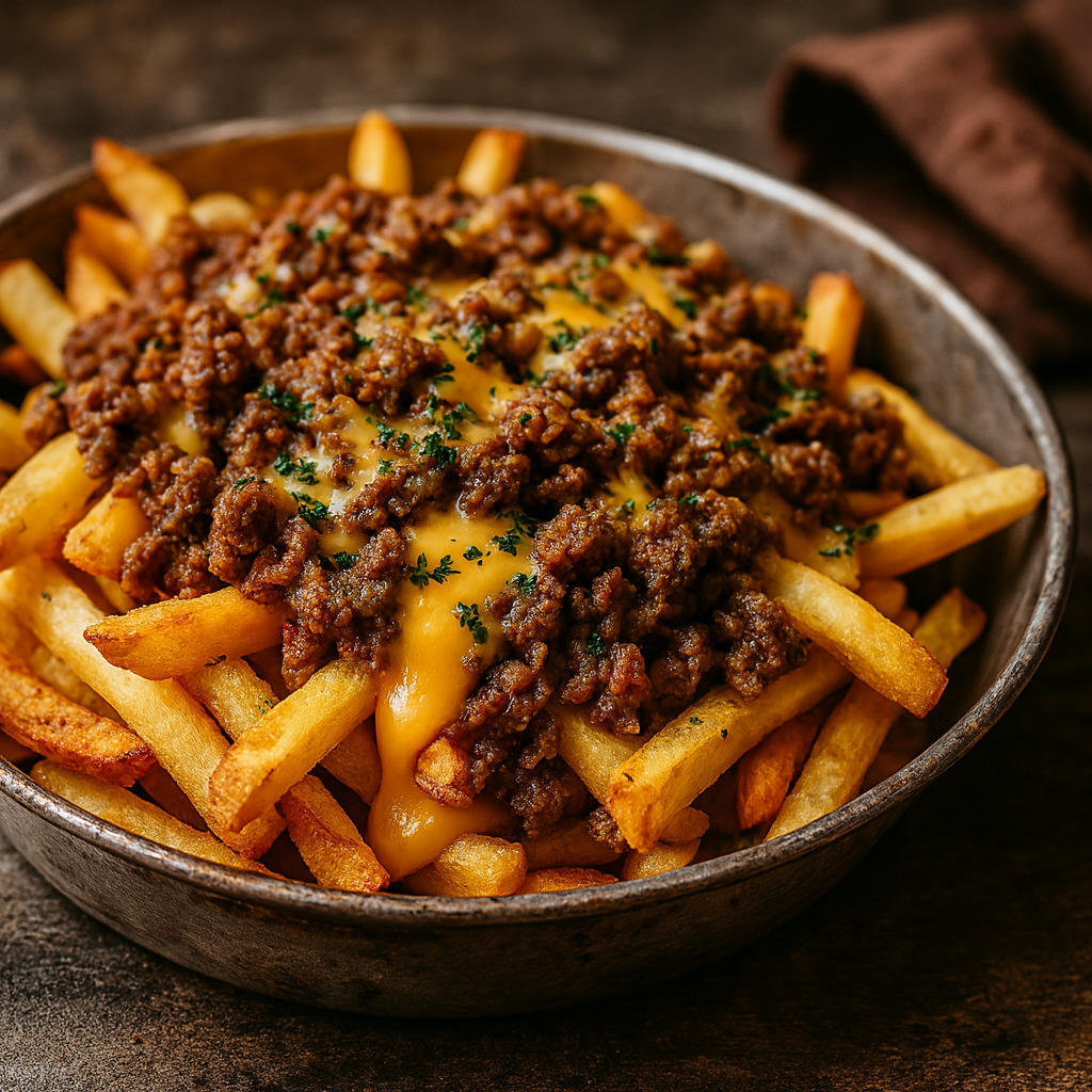 Satisfying Cheeseburger French Fry Bake - PP237 Thumb Satisfying Cheeseburger French Fry Bake