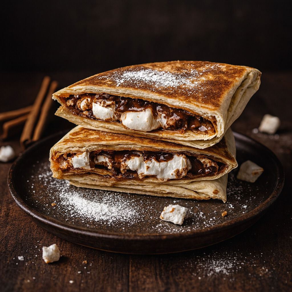 Heavenly Smores Crunchwrap