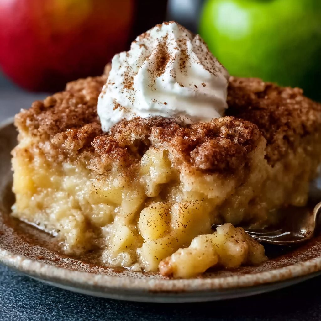 Simple 3-Ingredient Apple Pie Dump Cake