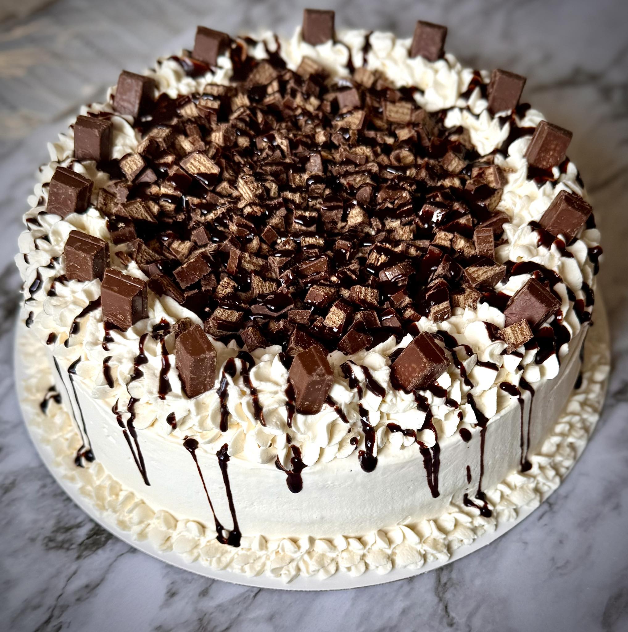 Ultimate Kit Kat Ice Cream Cake