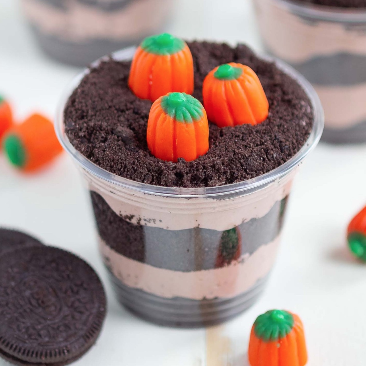 Delightful Pumpkin Patch Dirt Cups