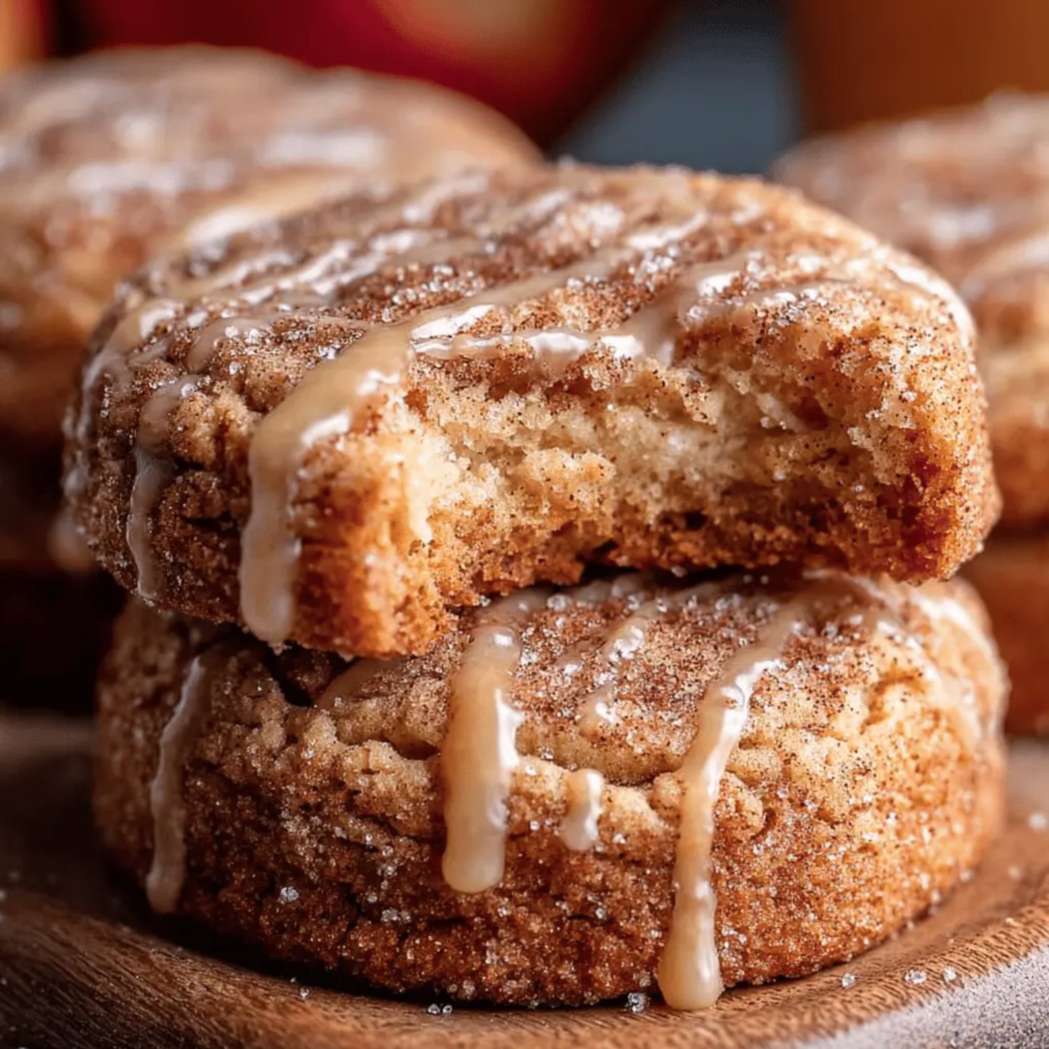 Dreamy Apple Cider Cheesecake Cookies