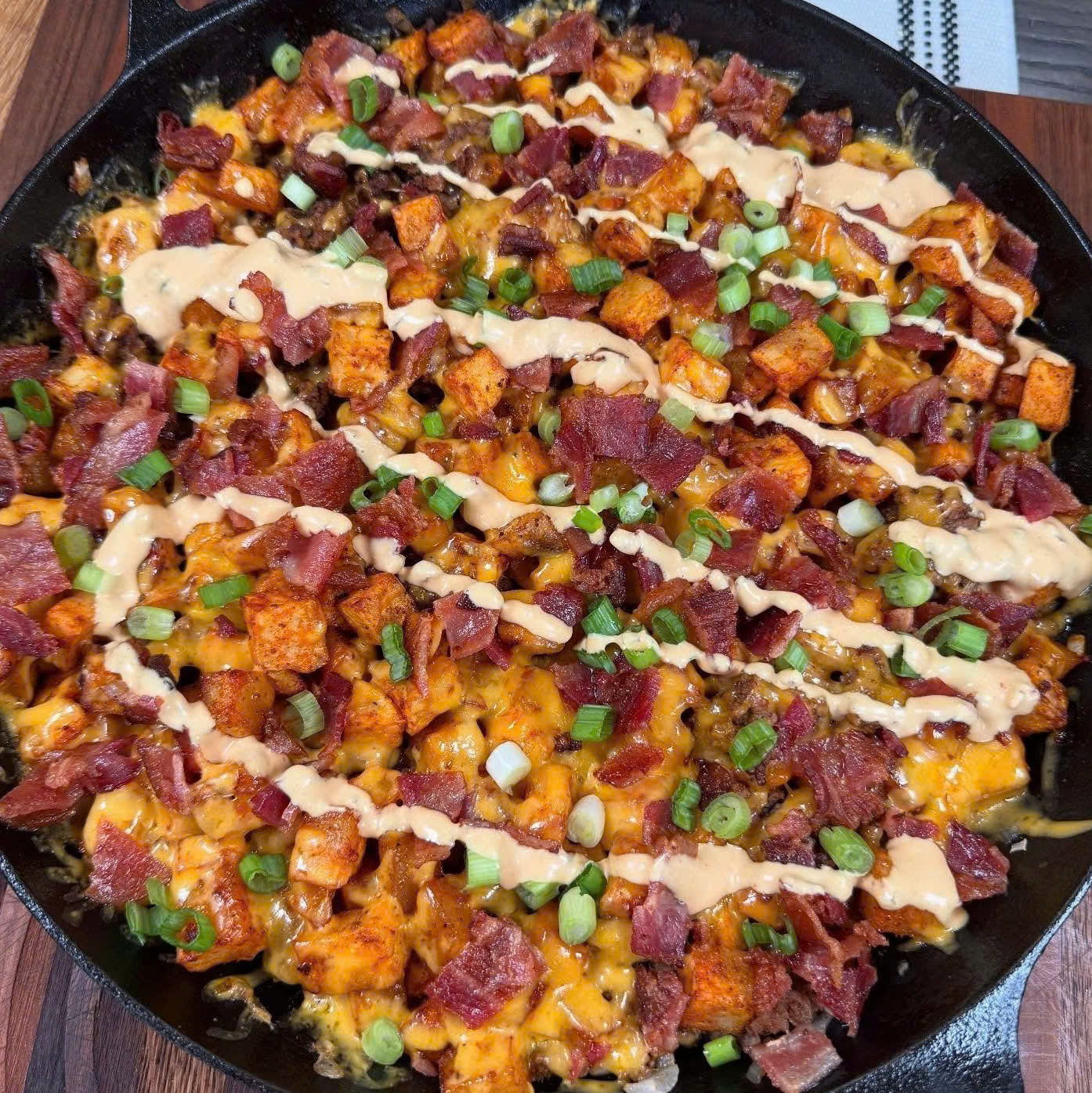 Sizzling Cheese Burger Potato Skillet - PP263 Thumb Sizzling Cheese Burger Potato Skillet