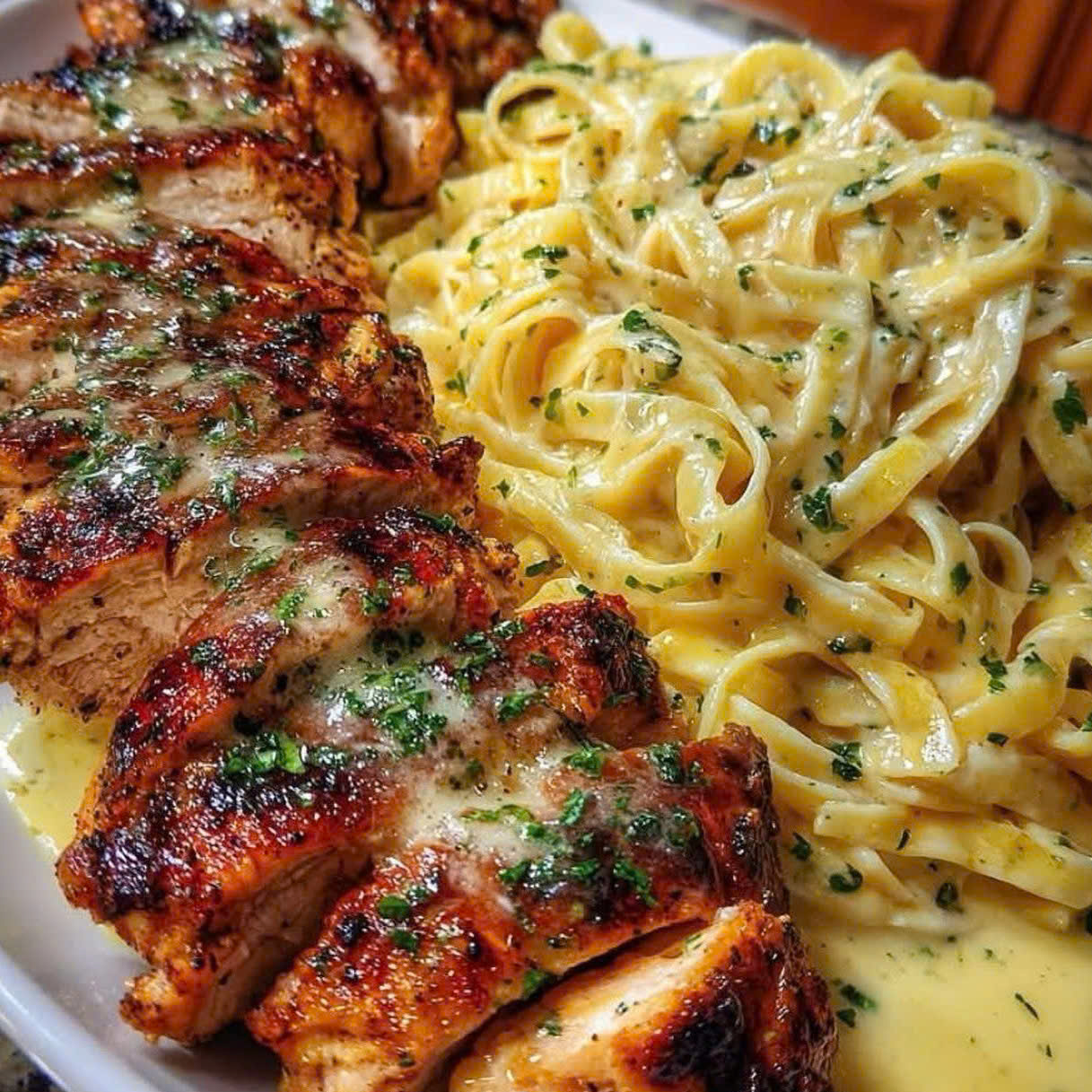 Satisfying Spicy Cajun Chicken Linguine In Creamy Garlic Parmesan Sauce - PP286 Thumb Satisfying Spicy Cajun Chicken Linguine In Creamy Garlic Parmesan Sauce