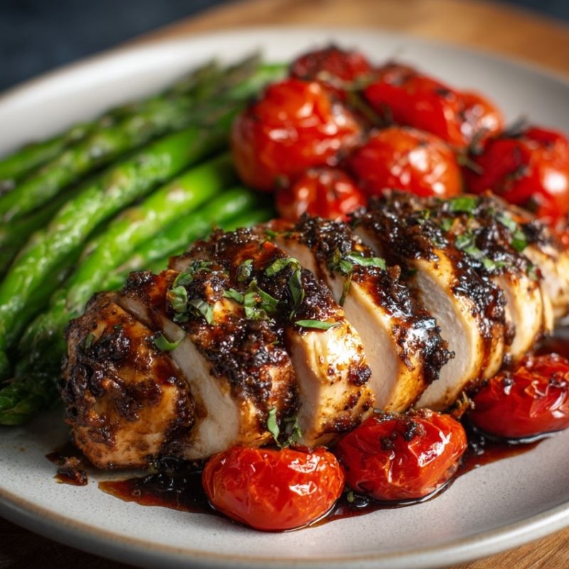 Aromatic Balsamic Baked Chicken Breast - PP72 Thumb Aromatic Balsamic Baked Chicken Breast