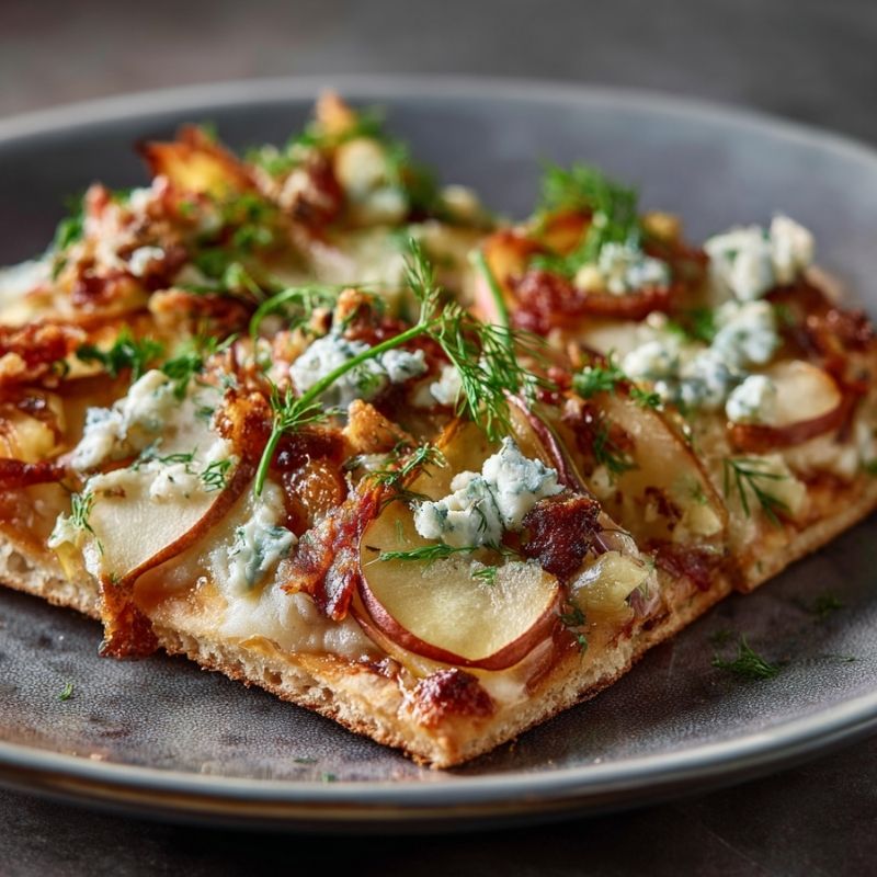 Elegant Pear And Gorgonzola Flatbread - PP73 Thumb Elegant Pear And Gorgonzola Flatbread