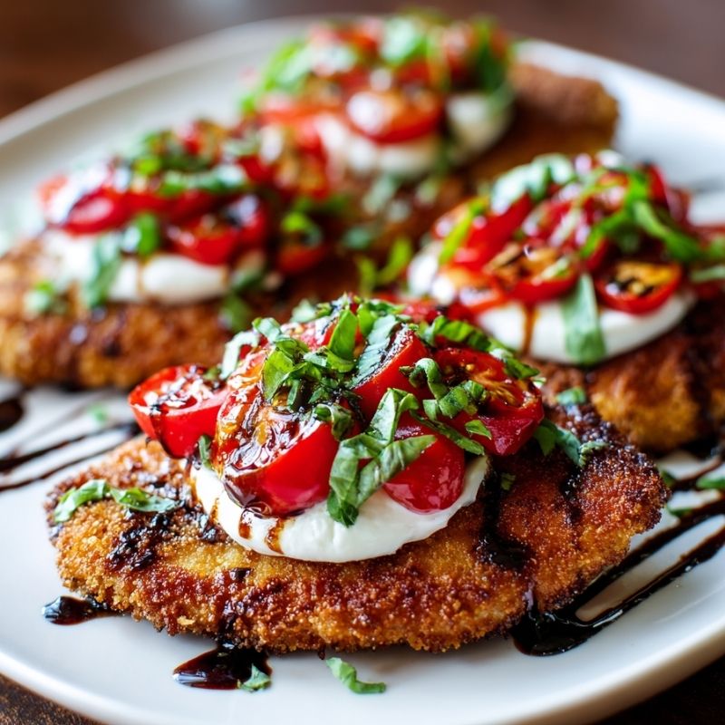 Zesty Italian Basil Chicken Cutlets