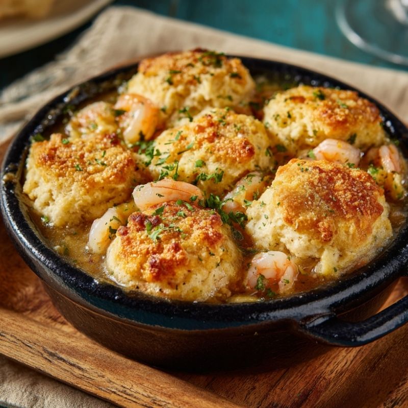 Irresistible Cheddar Bay Biscuit Seafood Pot Pie - PP87 Thumb Irresistible Cheddar Bay Biscuit Seafood Pot Pie