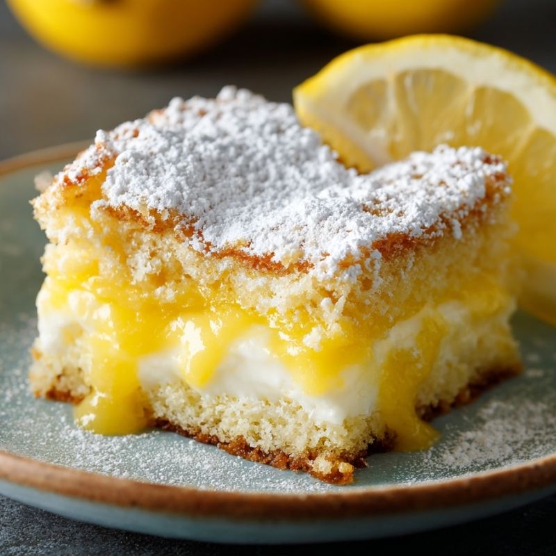 Heavenly One-Bowl Lemon Dessert - PP91 Thumb Heavenly One Bowl Lemon Dessert