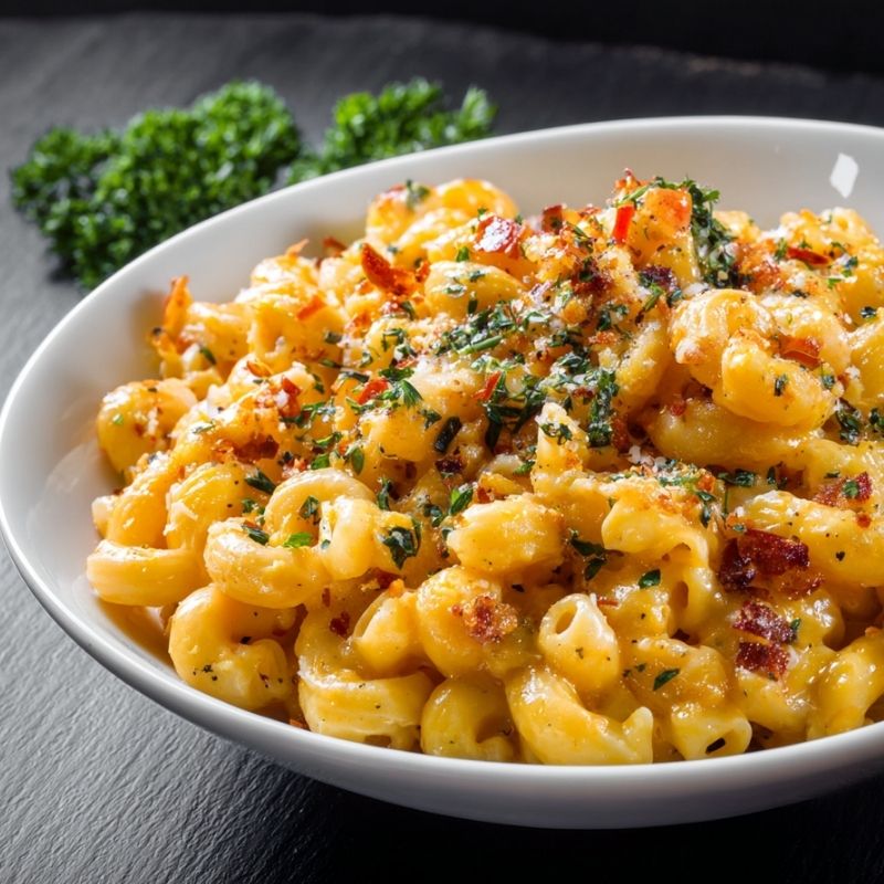 Decadent Tuscan Mac And Cheese