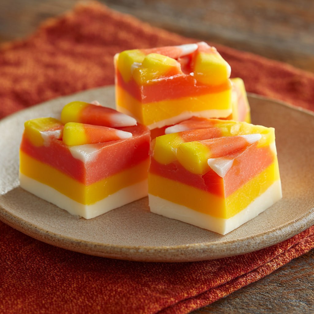Dreamy Candy Corn Fudge Recipe