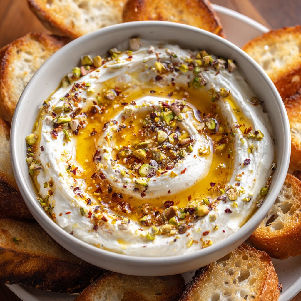 Elegant Whipped Feta And Honey