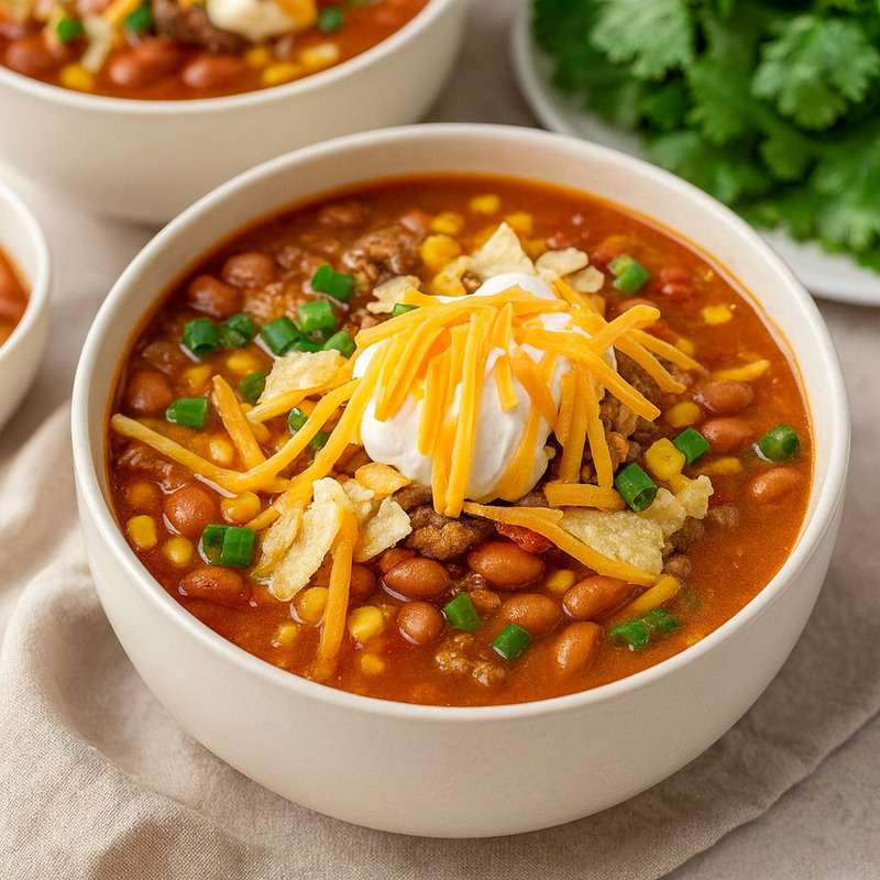 Mouthwatering Crock Pot Taco Soup - PP290 Thumb Mouthwatering Crock Pot Taco Soup