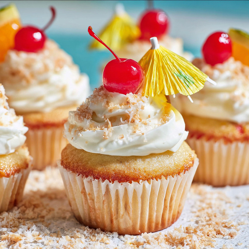Irresistible Bahama Mama Cupcakes - PP292 Thumb Irresistible Bahama Mama Cupcakes