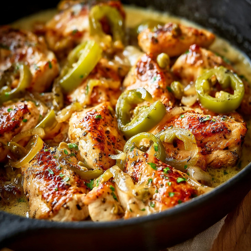 Zesty Pepperoncini Chicken Skillet - PP295 Thumb Zesty Pepperoncini Chicken Skillet