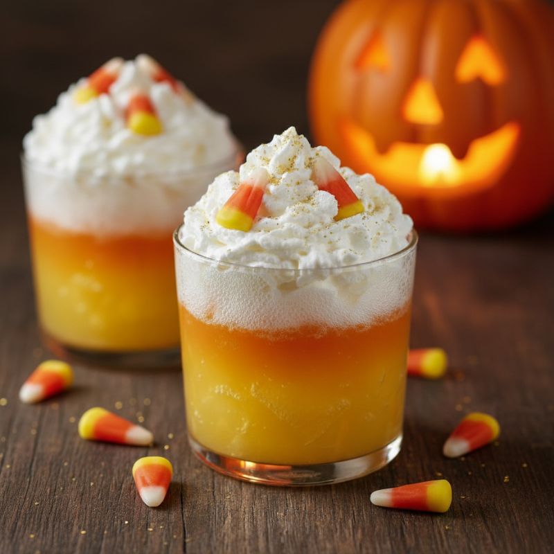 Magical Halloween Candy Corn Punch