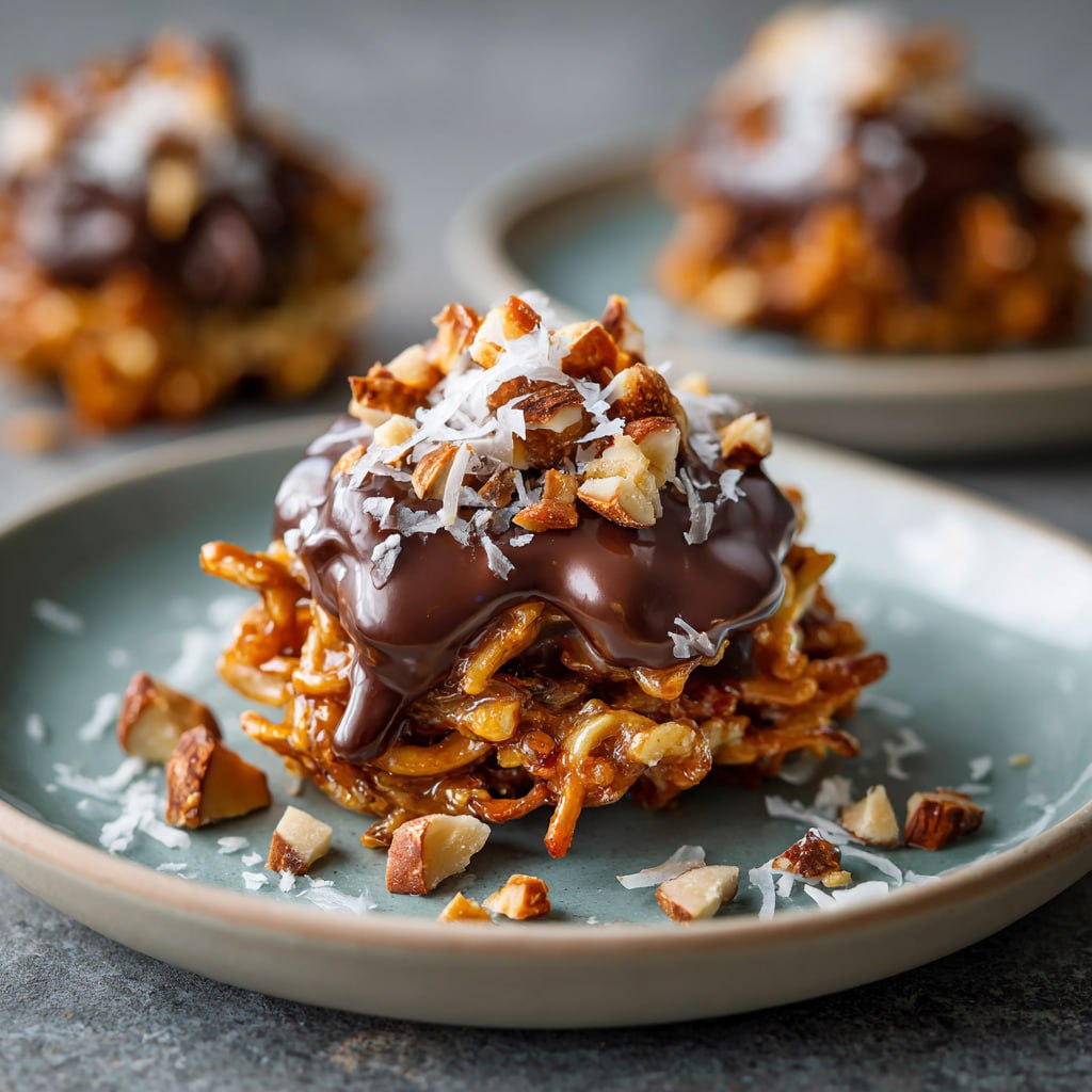 Chewy No Bake Haystack Cookies - PP304 Thumb Chewy No Bake Haystack Cookies Recipe