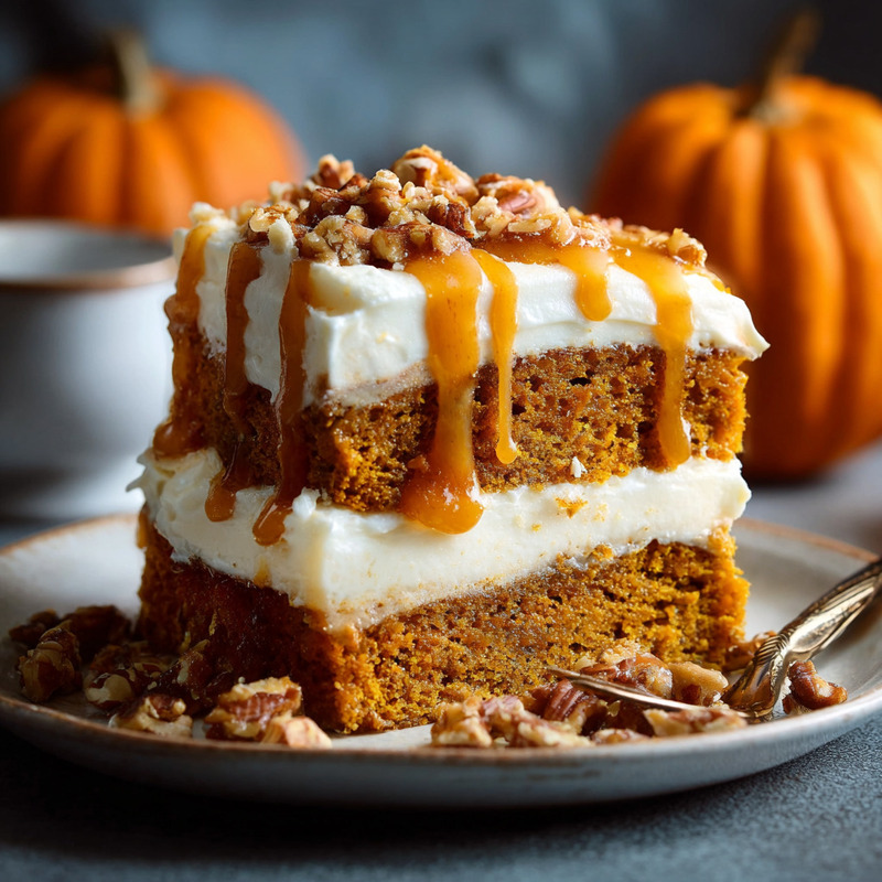 Sumptuous Better Than Fall Pumpkin Cake