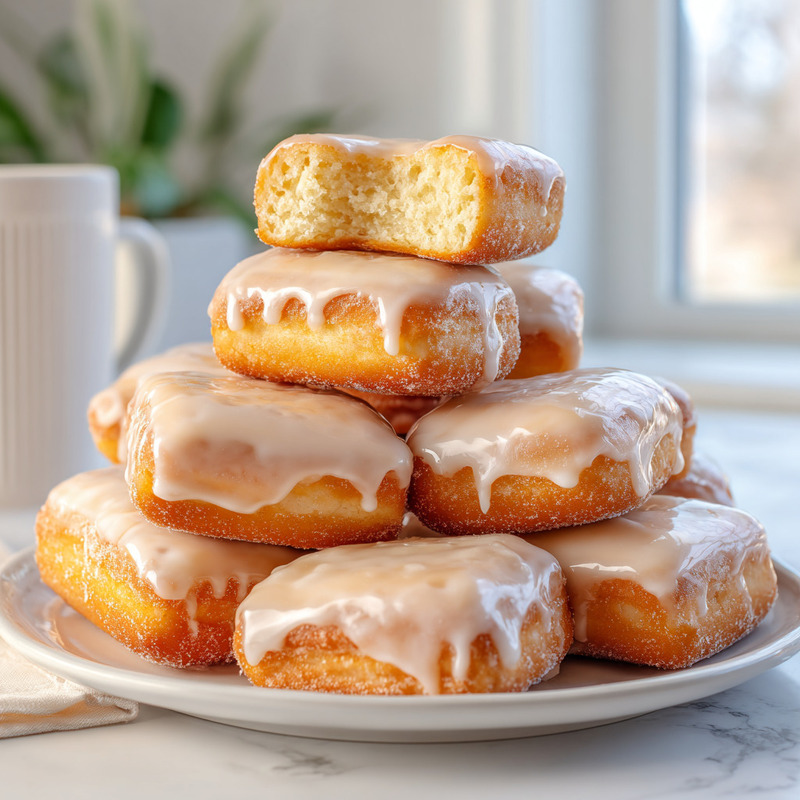 Soft Baked Maple Donut Bars From Scratch