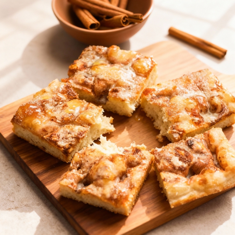 Sweet Cinnamon Focaccia