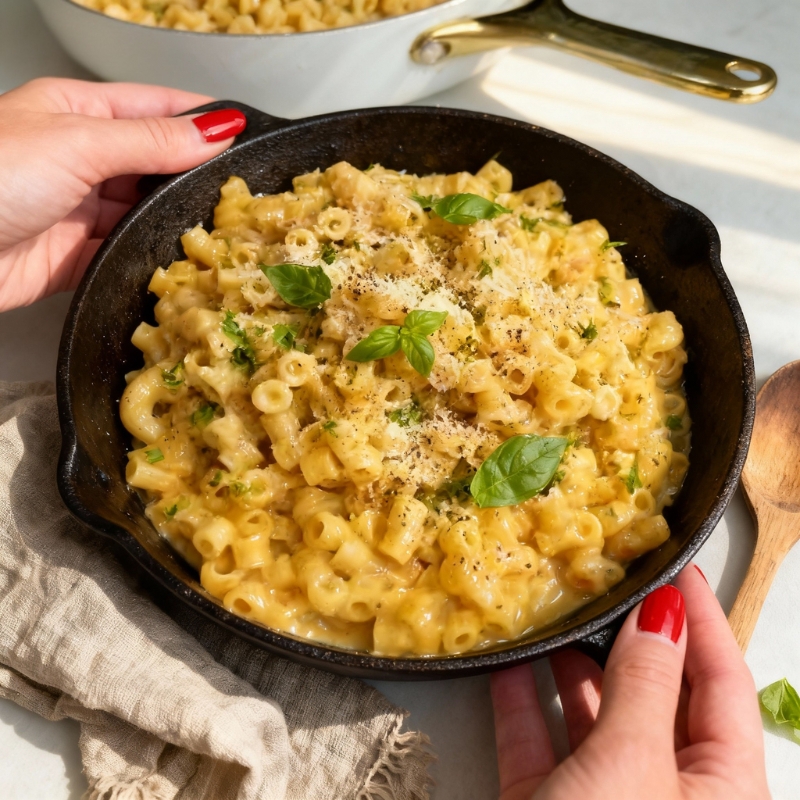 Indulgent One Pan Butter Parmesan Pasta