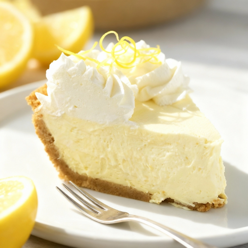 Heavenly Lemon Cream Cheese Pie