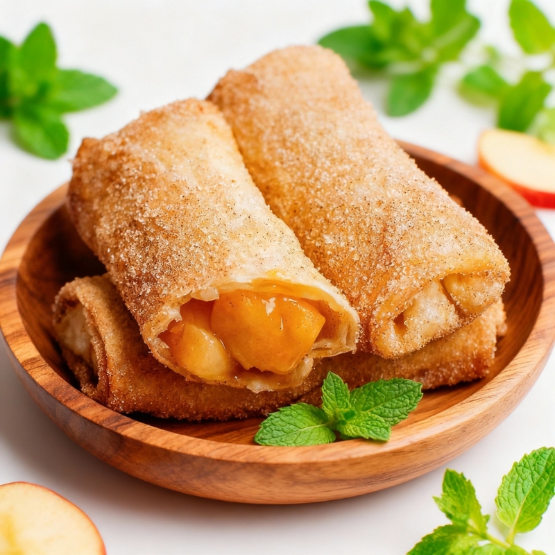 Delightful Apple Pie Egg Rolls