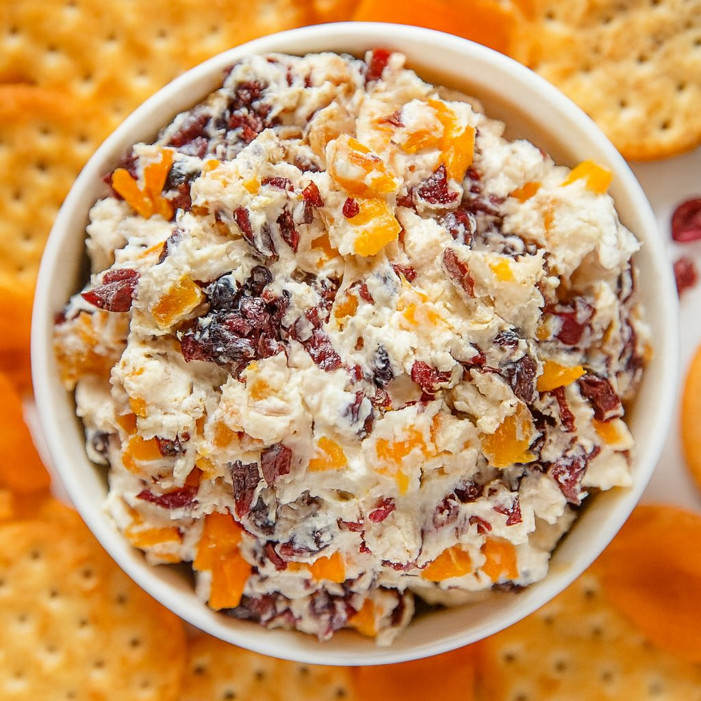 Festive Cranberry Cream Cheese Spread
