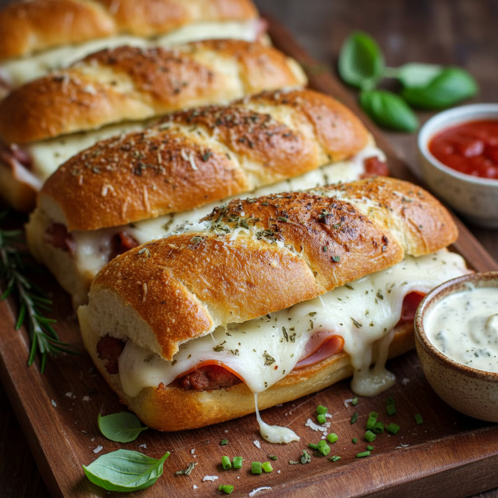 Flavor Packed Hot Roll Sandwiches - PP422 Thumb Flavor Packed Hot Roll Sandwiches