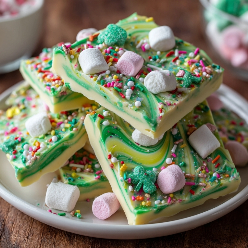 Festive Leprechaun Bark