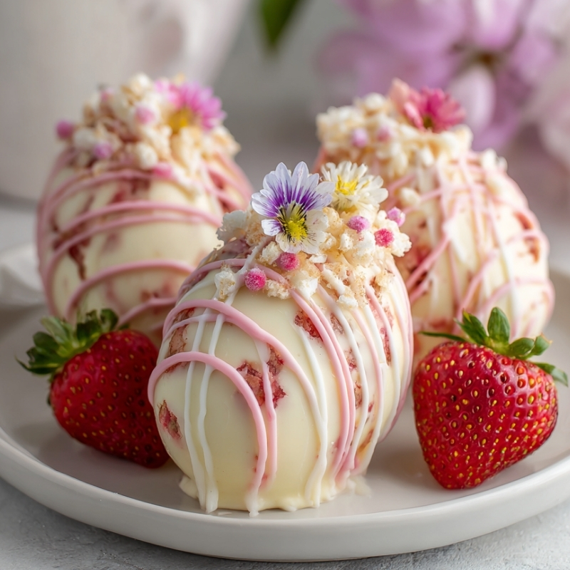 Delightful Strawberry Shortcake Easter Egg Bombs - PP608 Thumb Delightful Strawberry Shortcake Easter Egg Bombs