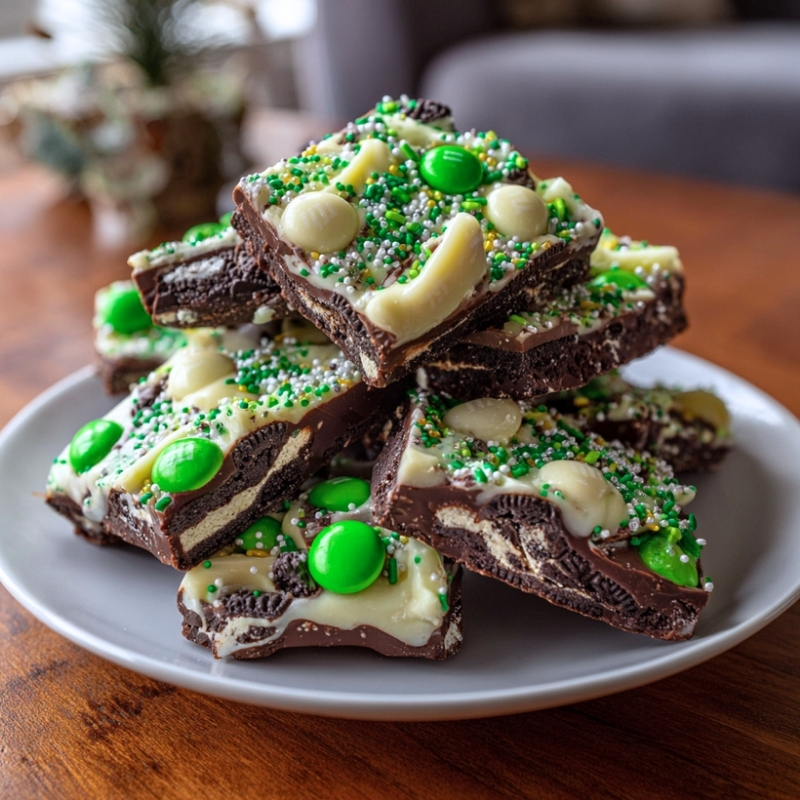 St. Paddy’s Day Oreo Bark - PP616 Thumb St. Paddys Day Oreo Bark